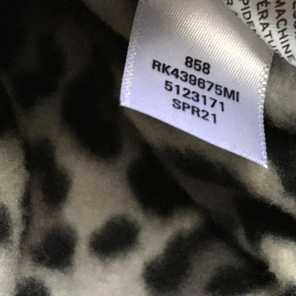 Abound Giada Leopard Print Fleece Sweatshirt XS Nordstrom Animal NWT - Picture 4 of 6